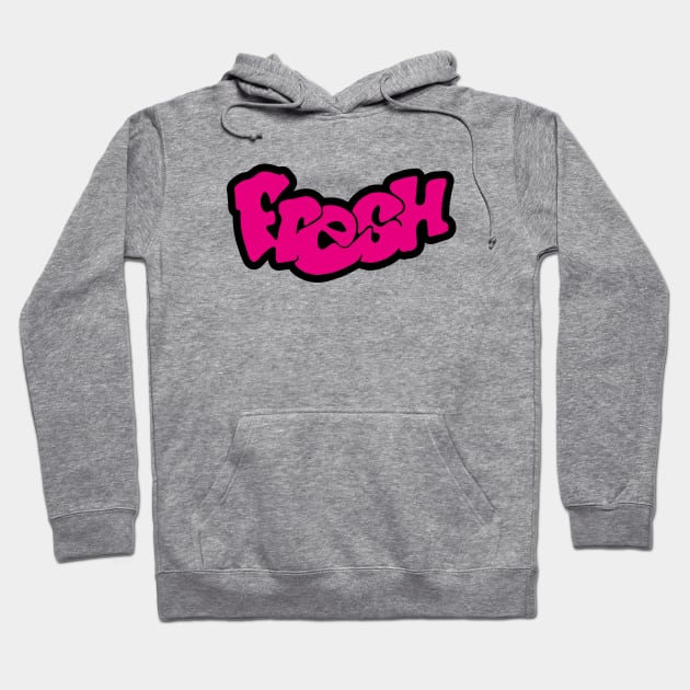 Fresh (Prince) - Pink Hoodie by Chairboy